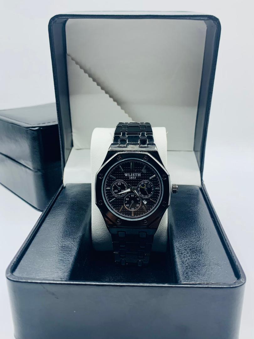 Classic Business Steel Band Quartz Waterproof Wristwatch