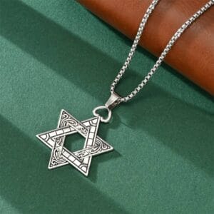 Titanium steel necklace (men and women)