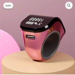 Tasbih counter smart counter touch screen ring